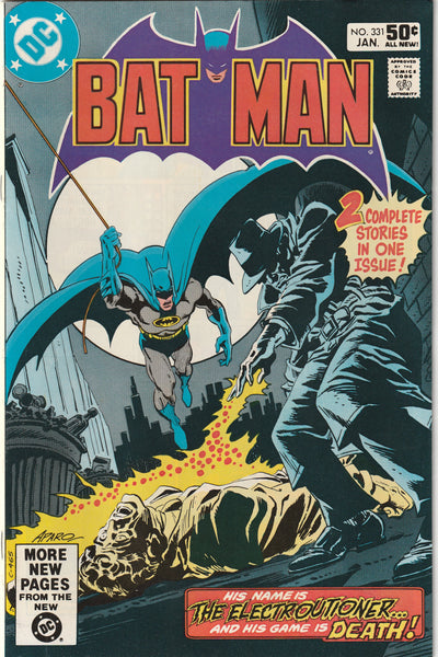 Batman #331 (1981) - 1st Appearance and Death of the Electrocutioner